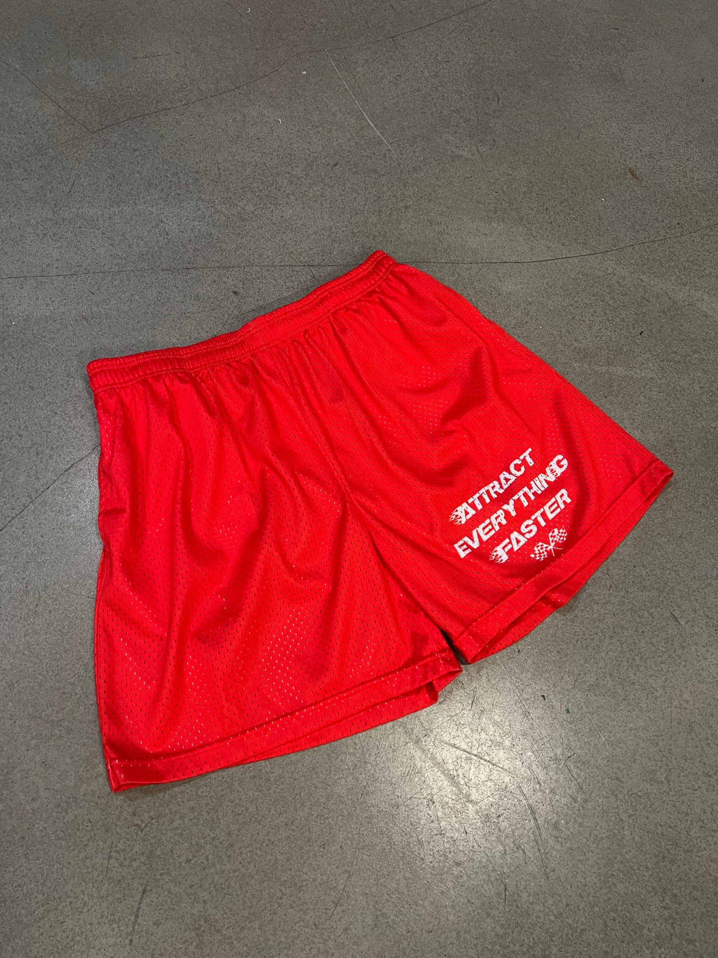 Attract Everythig Faster Red Shorts