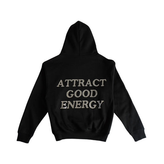 Attract Good Energy Vol. 2 Rhinestones Hoodie