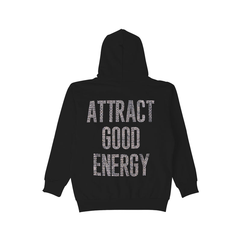 Attract Good Energy Hoodie - Black