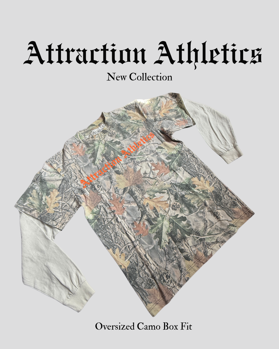 Camo Longsleeve Attraction Athletics Tee
