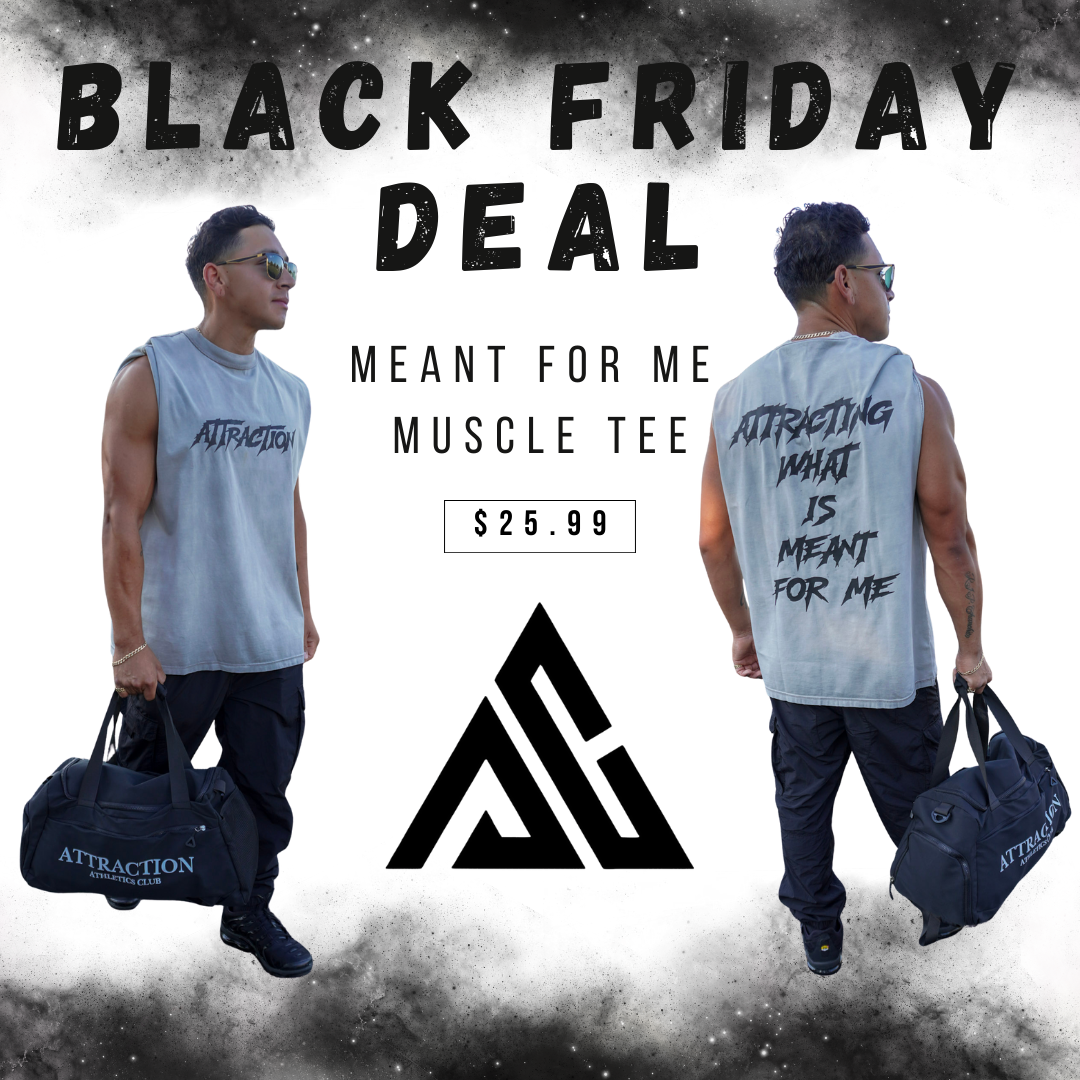 Grey Meant For Me Muscle Tank