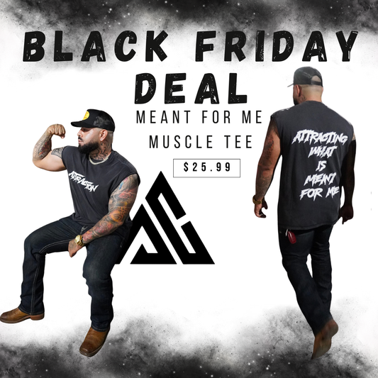 Black Meant For Me Muscle Tank