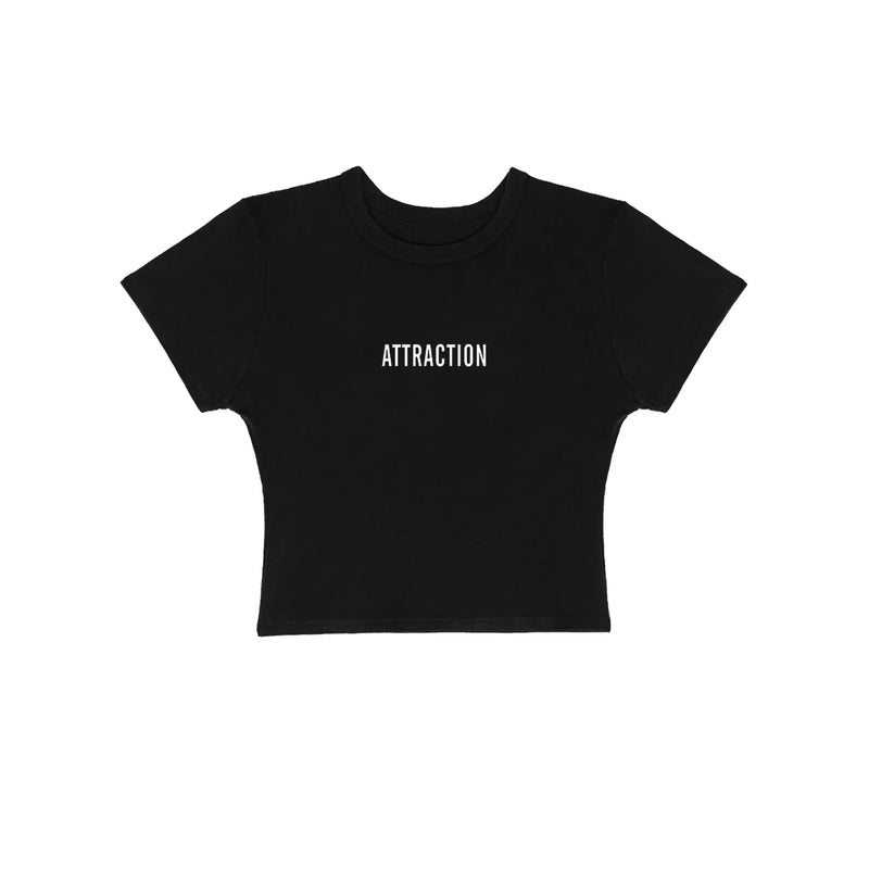 Attract Good Energy Baby Tee - Black