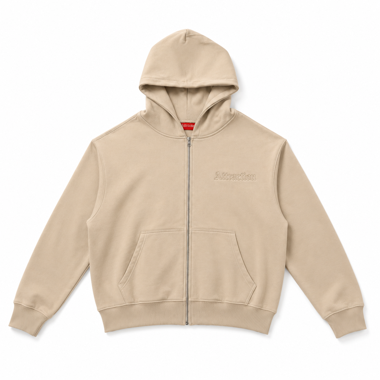 Beige Attraction Everyday Zip
