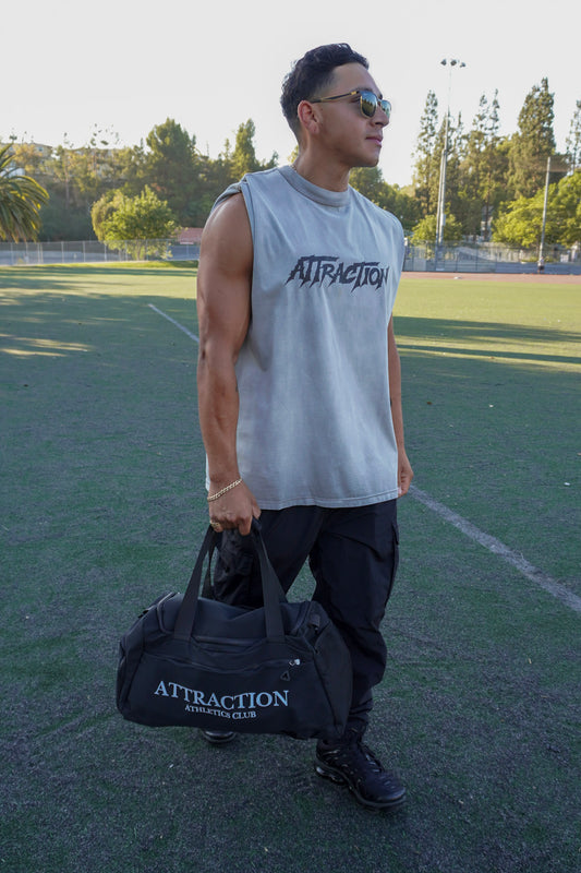 Grey Meant For Me Muscle Tank