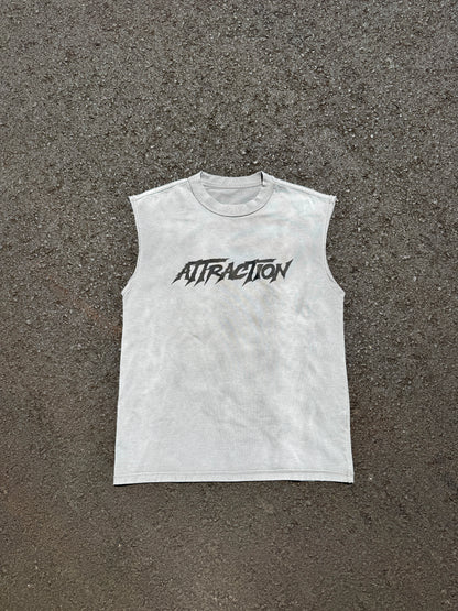 Grey Meant For Me Muscle Tank