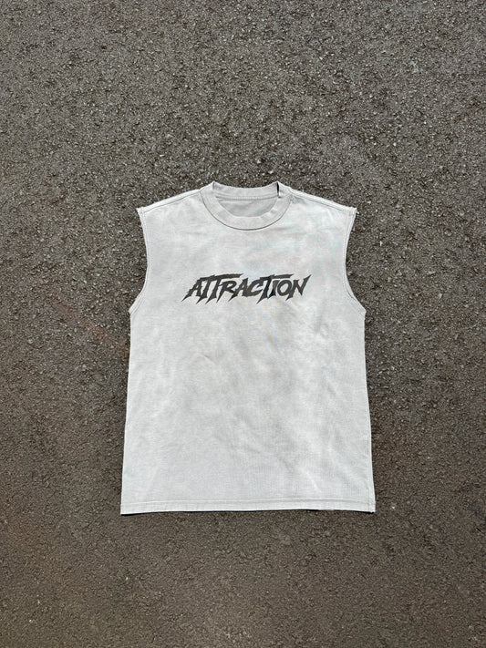 Grey Meant For Me Muscle Tank