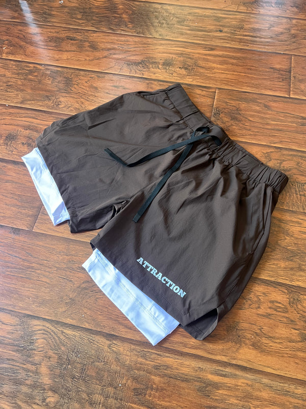 Attraction Athletic Compression Shorts