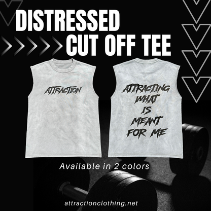 Grey Meant For Me Muscle Tank